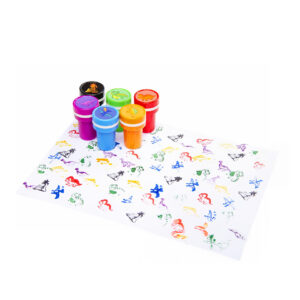 DINO STAMPS BOX 60 PCS 3.5X3CM