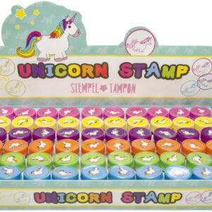 UNICORN STAMPS BOX 60 PCS 4X2.5CM
