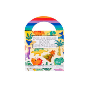 COL BOOK W STICKERS S DINOSAUR BAG 48 PCS BOOK 13X9.5CM