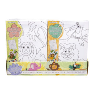 CANVAS PAINTING SET WILD ANIMALS