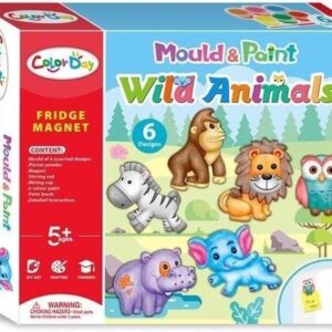 Diy Fridge Magnet Wild Animals 27X23X5.5Cm