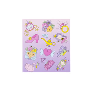 Stickers, Princess Db 10X11.5Cm – 12Pcs Sticker
