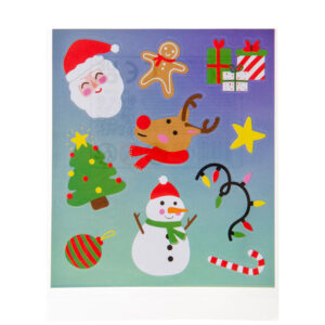 Stickers, Christmas Db 10X11.5Cm – 12Pcs Sticker