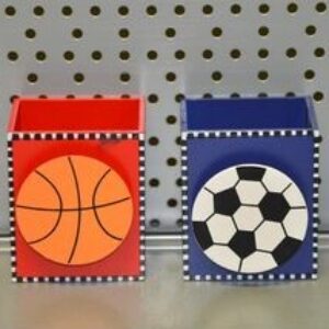 PENCIL & PHOTOHOLDER BOY PP  7X8.5X6CM