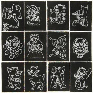 Scratch Game Book 8Pcs 7.3X42.4Cm