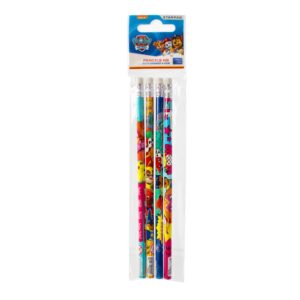 PENCIL WITH ERASER 4 PCS