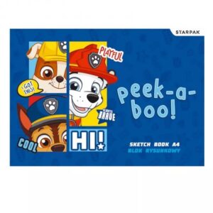 SKETCH BOOK A4, 20 SH, WHITE