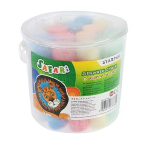 SIDEWALK CHALK 6 COL. 15 PCS