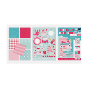 Creative Pad With Stickers A4 Pastell