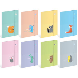 File Folder With Elastic Band
A4 B&B Kids Pastel