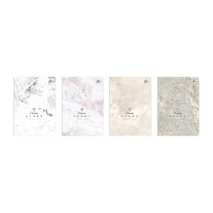 Exercise Book A5 96# M 70G Metallic Stone