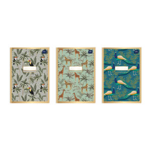 Exercise Book A4 60# M 70G Metallic Gold