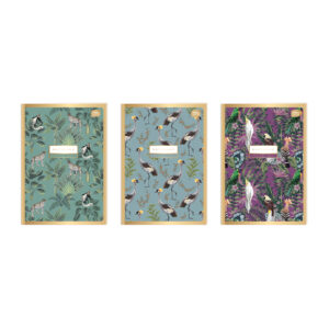 Exercise Book A4 60= M Metallic Gold