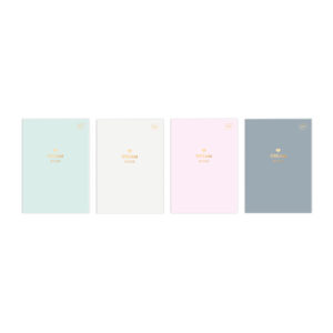 Vocabulary Notebook A6 32 Blank Hs Colour-Dyed Cardboard Cover