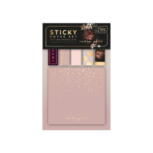 Sticky Notes Set Satin Gold