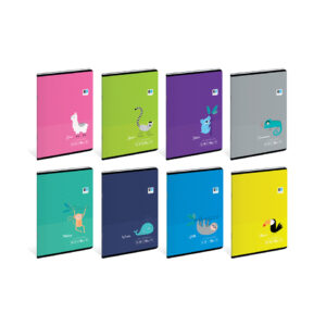 Notebook  A5 16 Coloured Line B&B Kids Tropic