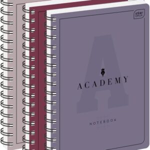Spiral Notebook A5 100 # 90G Academy