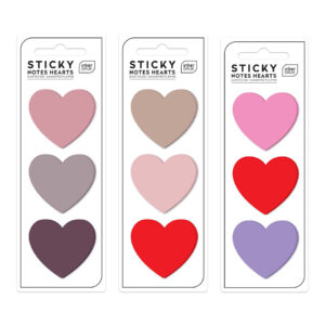 INT Sticky Notes Hearts