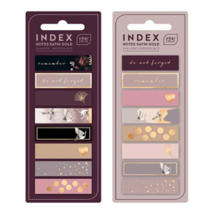 INT Index Notes Satin Gold