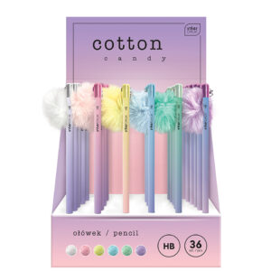INT Pencil W/ Pompom Cotton
Candy