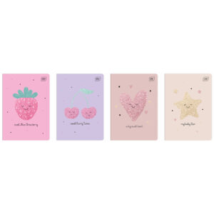 Exercise Book A5 16 Coloured
Lines 70G Glitter