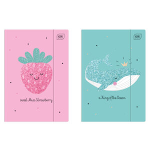 File Folder W/ Elastic Band A4+
Glitter