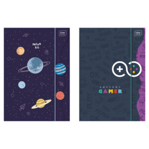 File Folder W/ Elastic Band A4+
Boys Shape