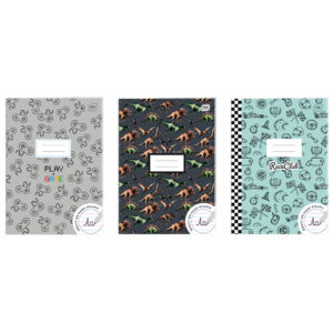 Exercise Book A4 32 Coloured Lines Uv Boys