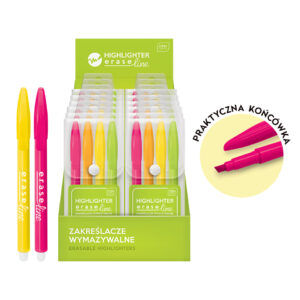INT Erasable Highlighters Fluo 4Pcs