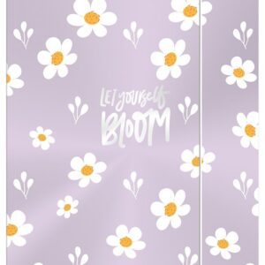 Folder With Elastic Band A4+ Metallic Girls