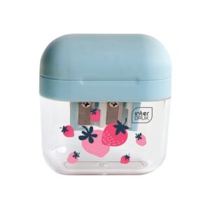 Double sharpener with
container CUTE GIRL