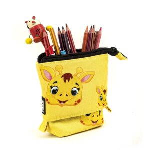 Folding pencil case Cute giraffe10 x 7 x 6 cm, age 2+