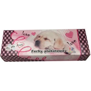 Poster paints, 12 colours, 20 ml