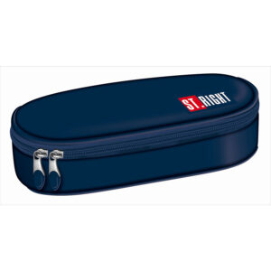 Pencil case with flap STRIGHT PC-01 ST.NAVY BLUE mkmm