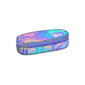 Pencil case with flap STRIGHT PC-01 PASTEL SNAKE