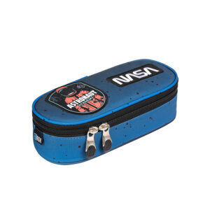 Pencil case with flap STRIGHT PC-01 SPACE MOON