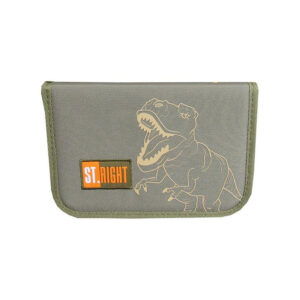 Pencil case with flaps  STRIGHT PC-03 T-REX JUNIOR