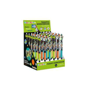 Erasable pen with ergonomic handle  – 36 szt. DISPLAY MIX boy  BAMBINO PREMIUM