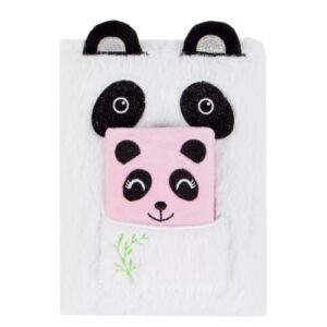 PLUSH DIARY PANDA A5 WITH NOTEBOOK