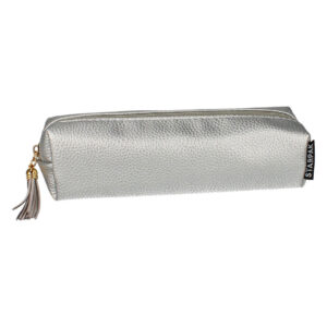 PENCIL CASE STK FRINGE SILVER
