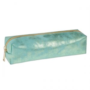 PENCIL CASE STK- GOLDEN TURQUOISE