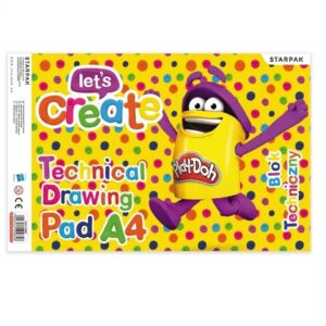 TECHNICAL SKETCH BOOK A4, 10 SH, WHITE