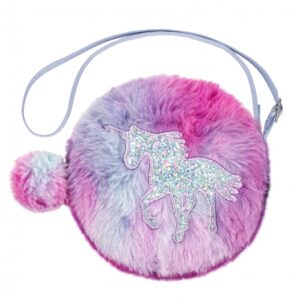 PLUSH SHOULDER BAG STK UNICORN