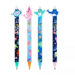 ERASABLE PEN STK OCEAN