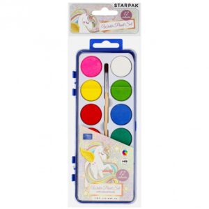 WATER COLOUR PAINTS 12 COL.