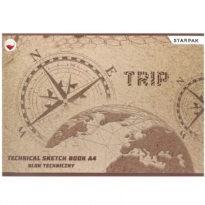 TECHNICAL SKETCH BOOK A4/10 SH, WHITE