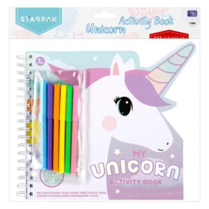 Creative Set Unicorn: Coloring Book, Sticker