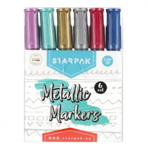 METALLIC MARKER 6 COL.