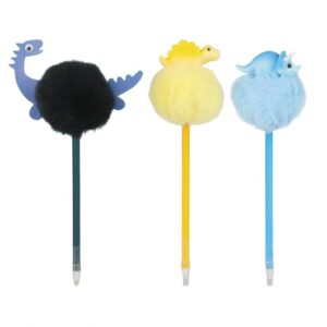 BALL PEN WITH CAP DINO