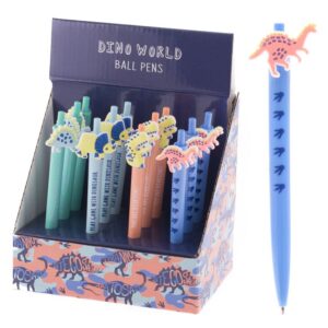 RETRACTABLE BALL PEN DINO WORLD